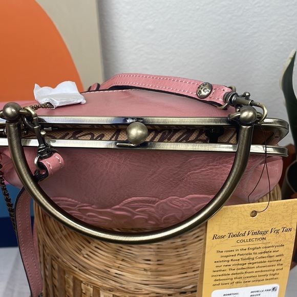 Patricia Nash Bags Patricia Nash Leather Novella Frame Bag With